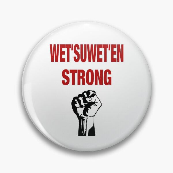 Item preview, Wet'suwet'en Strong Fist Protest Color designed and sold by TinyStarCanada.