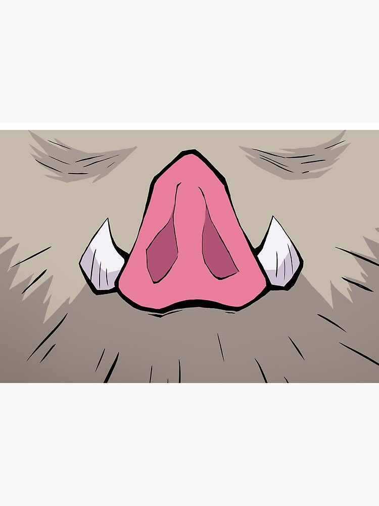 Inosuke mask by BlancaVidal