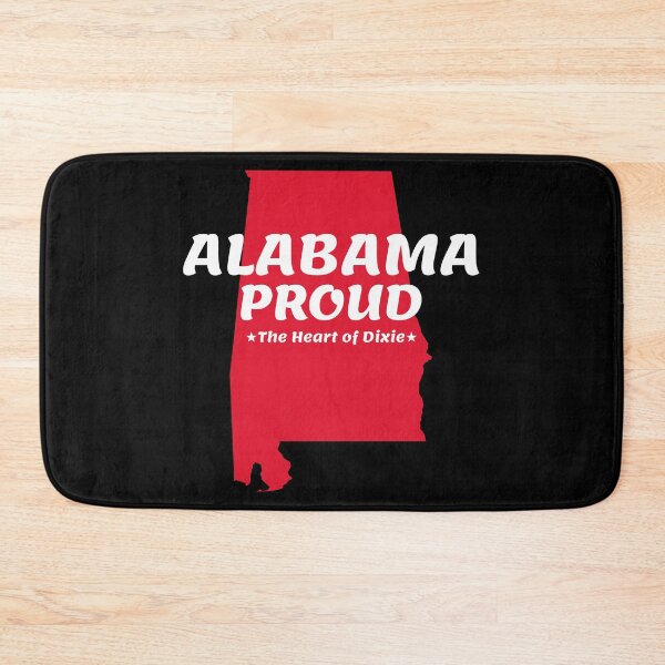Item preview, Alabama Proud State Motto The Heart of Dixie print designed and sold by jakehughes2015.