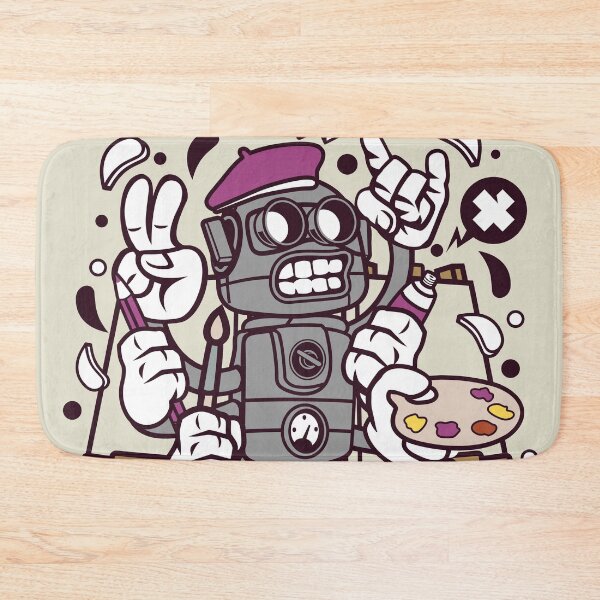 Item preview, Robot Painter Character  designed and sold by Nickelparis.