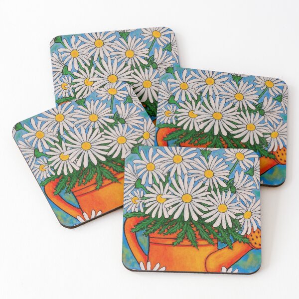 Item preview, Crazy for Daisies designed and sold by Lisa Lorenz Paintings.