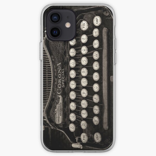 Vintage Typewriter Keyboard iPhone Soft Case