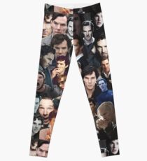 Benedict Cumberbatch Collage Leggings