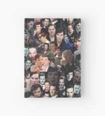Benedict Cumberbatch Collage Hardcover Journal