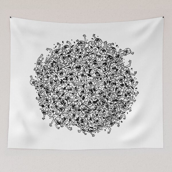 Item preview, Pile Of Zombies - Black and White designed and sold by jimbryson.