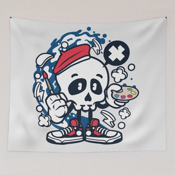 Item preview, Skull Painter Character  designed and sold by Nickelparis.