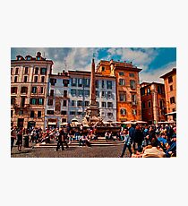 ROME - Pantheon Square... Photographic Print