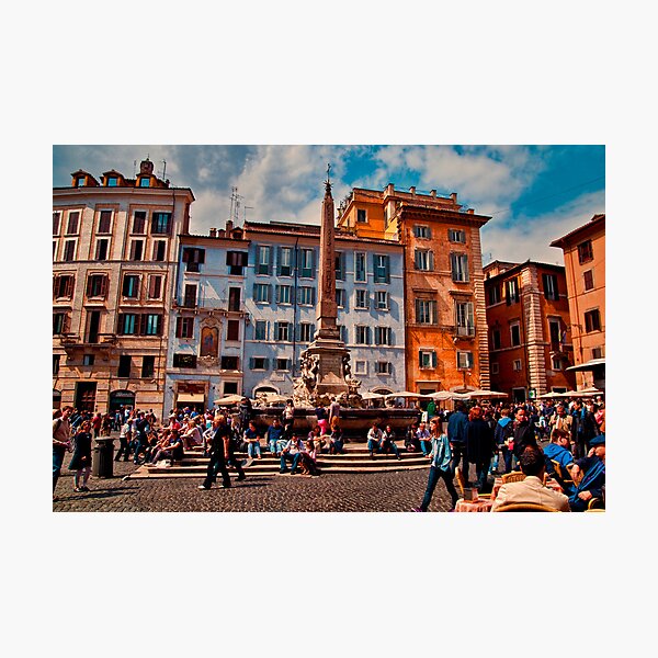 ROME - Pantheon Square... Photographic Print