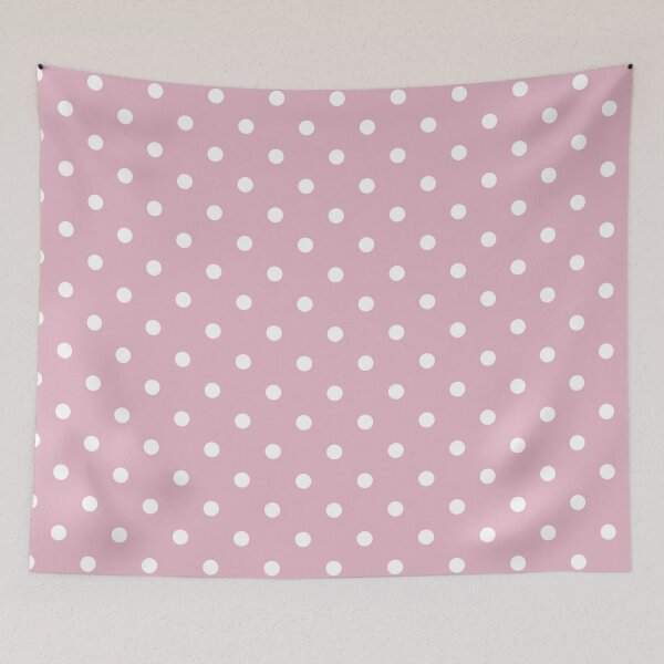 Item preview, Delicate pink with white dot pattern designed and sold by holgerbrandt.photo.