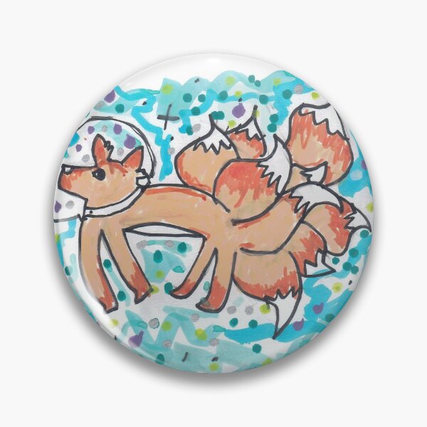 Item preview, Intergalactic Nine Tailed Fox designed and sold by detipograf.