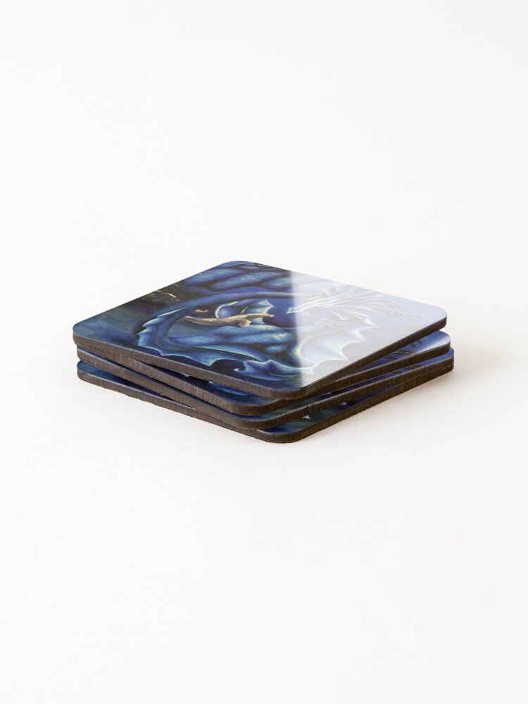 Thumbnail 4 of 5, Coasters (Set of 4), Ocean Friends designed and sold by RaeSleipnir.