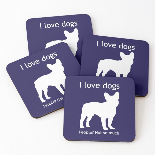 Item preview, I love dogs. People? Not so much designed and sold by GeoCreate.