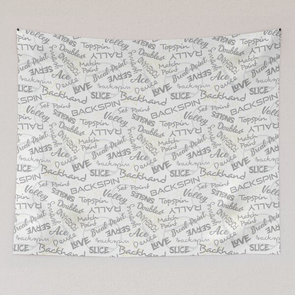Item preview, Tennis Terms designed and sold by VintageStyle.