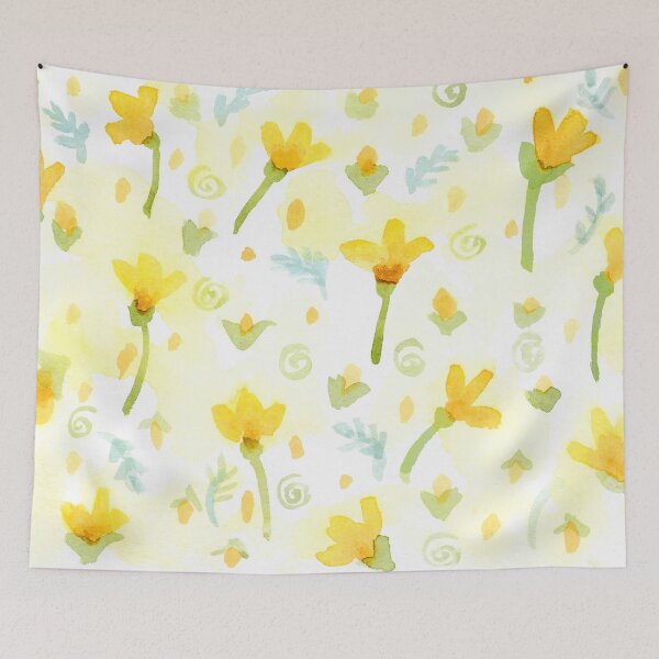 Item preview, Dancing Buttercups Pattern designed and sold by Cathi Freund.
