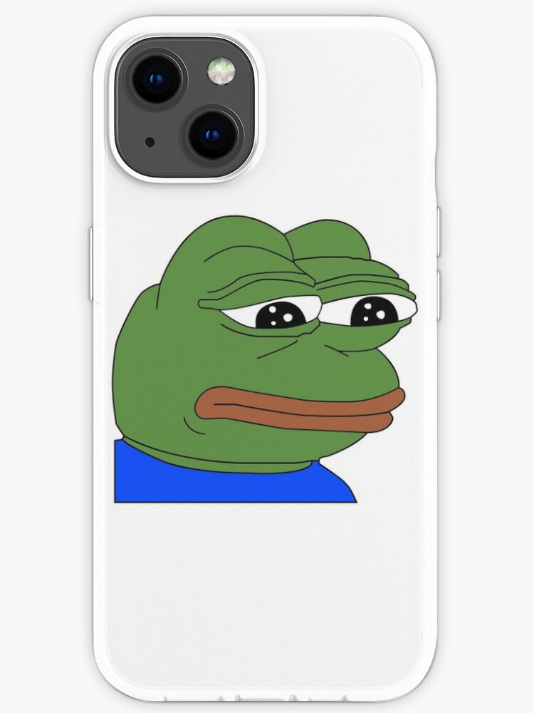 PEPE THE SMUG FROG PINK HOODIE iPhone 13 Pro Max Case Cover
