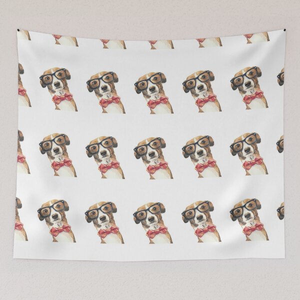 Item preview, Dog with glasses designed and sold by Isch.