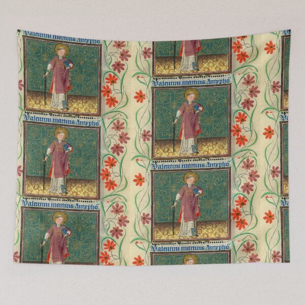 Aperçu de l'œuvre Portrait of a saint Medieval design créée et vendue par Vintage Designs +.