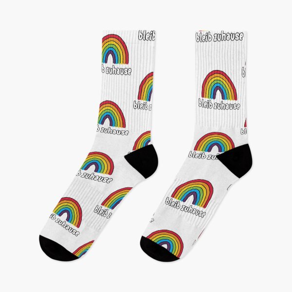 Artikelvorschau, Stay At Home Regenbogen Quarantäne entworfen und verkauft von xxBENxx.