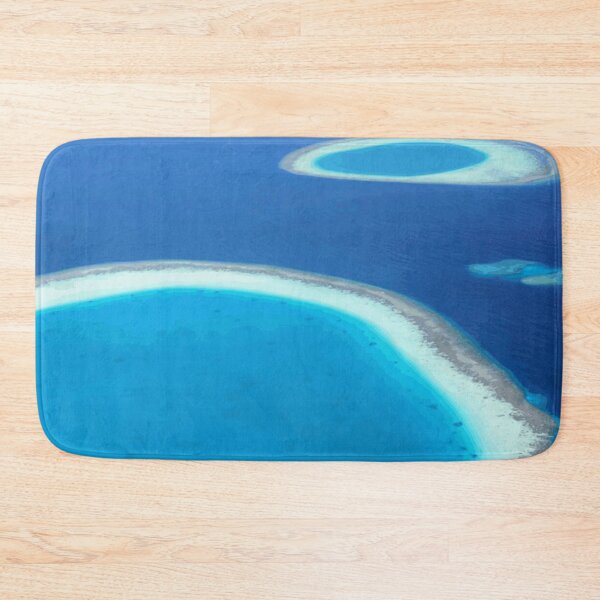 Item preview, Tropical Maldives White Sand Lagoons Blue Ocean Seascape designed and sold by KateLCardsNMore.