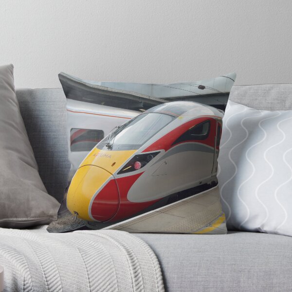 London North Eastern Railway Class 800 Azuma Throw Pillow