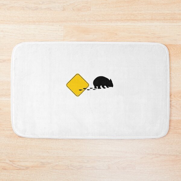 Item preview, Wombat, break out! traffic sign designed and sold by andiB.