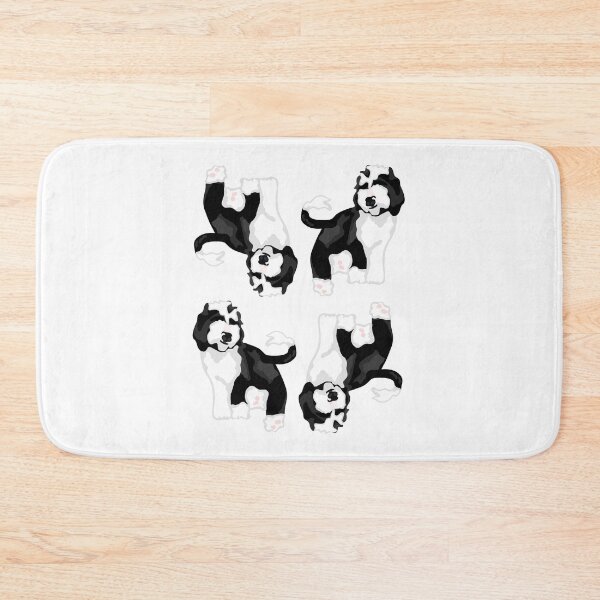 Item preview, Shaggy Dogs Pattern designed and sold by beyondthescope.