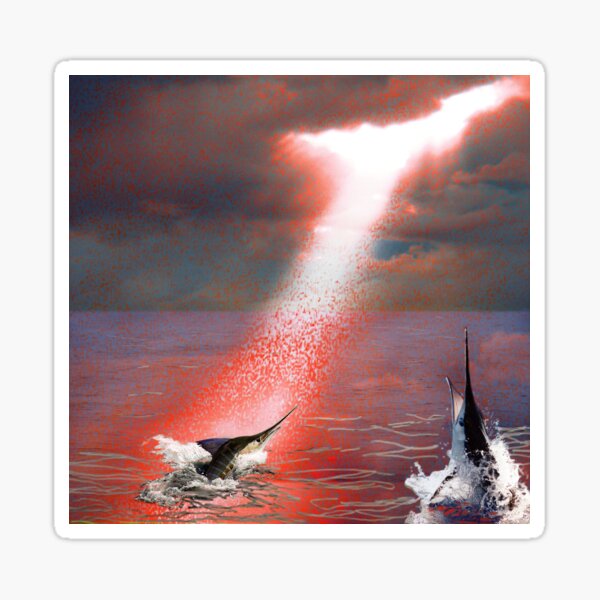 Life at Sea - Marlin series - digital - ed01 Sticker