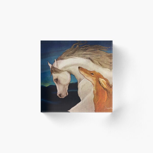 Kindred Spirits Acrylic Block