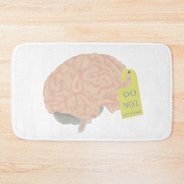 Item preview, brain DO NOT DISTURB designed and sold by vanderValk-art.