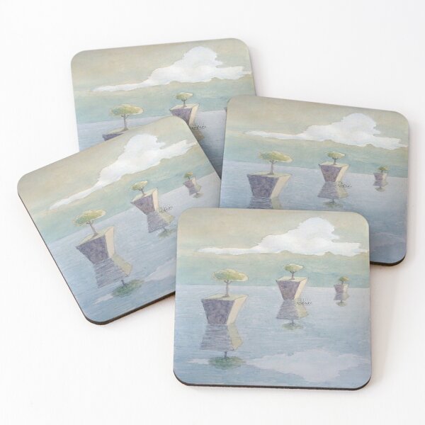 Item preview, Lonely trees | Quarantine Watercolours designed and sold by BelluCuluri.