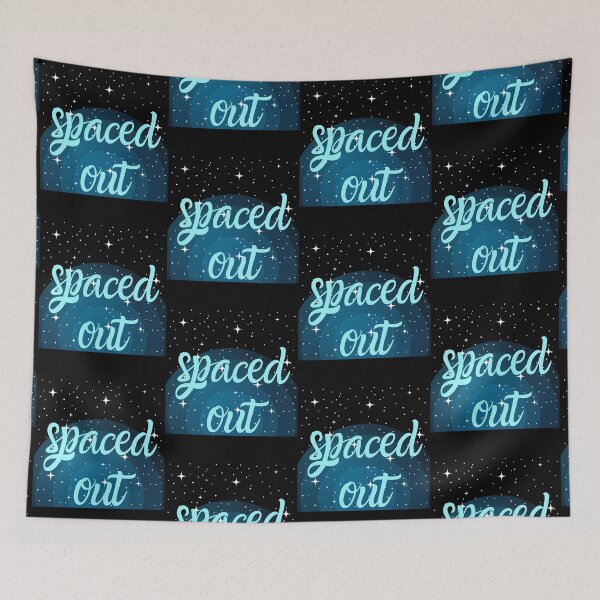 Item preview, Spaced Out Blue Starry Night designed and sold by spoeg.