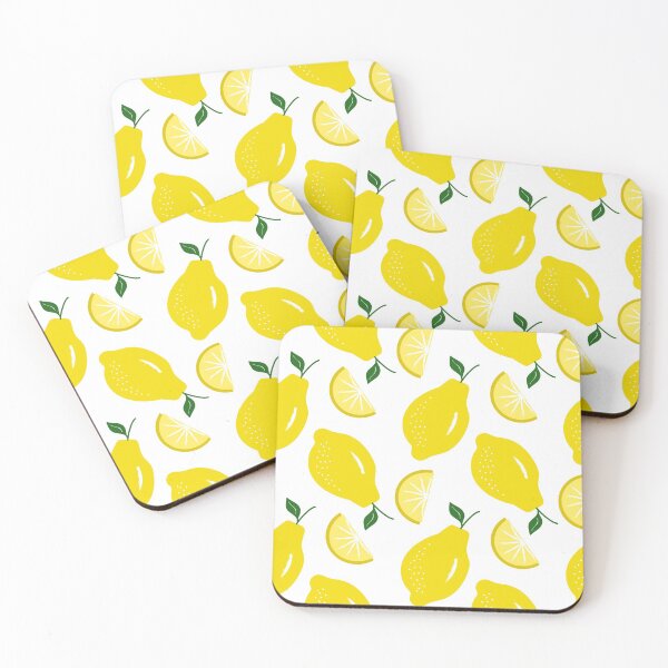 Item preview, Tropical Fruit Food Chef Beach Summer Nautical Vacation | Yellow Lemons Citrus Fruit | Pretty Face Masks Dust Masks  designed and sold by rdorsey8.