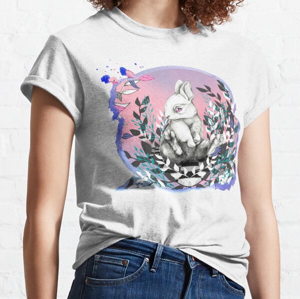 White rabbit Classic T-Shirt
