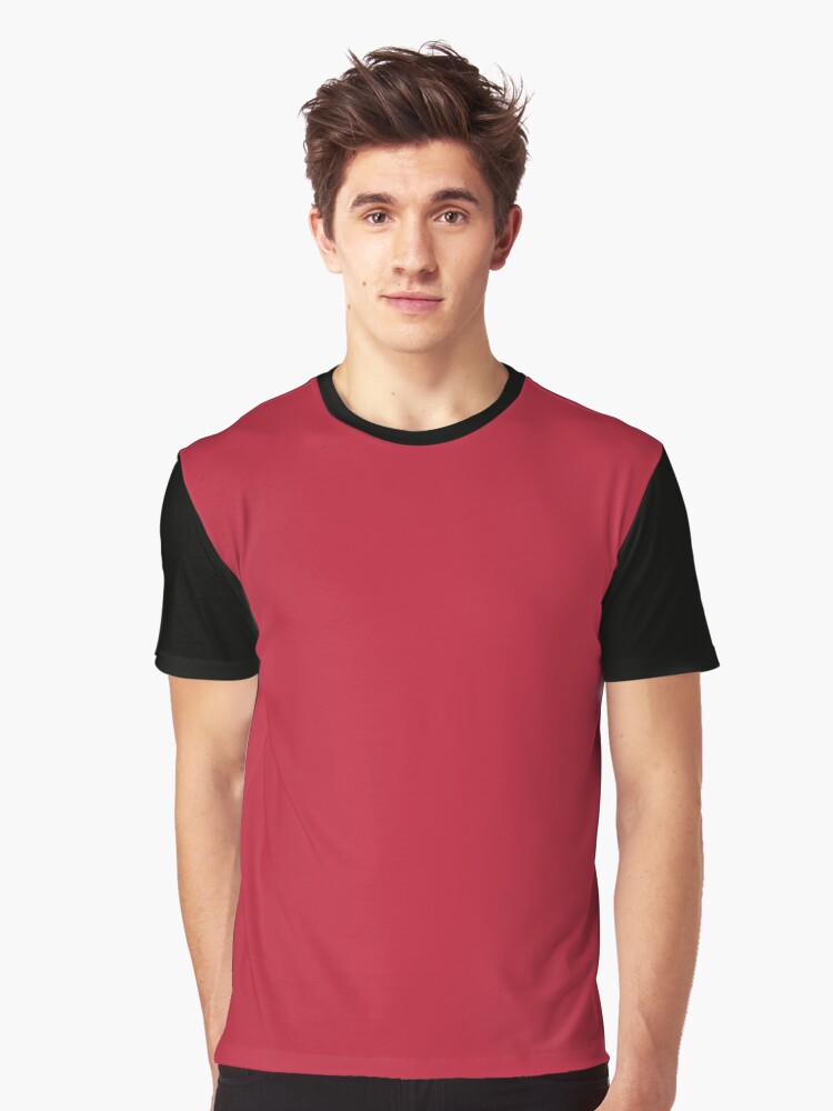 Plain Red Color T Shirt By Eulonix Redbubble