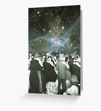 Dancing under the stars Greeting Card