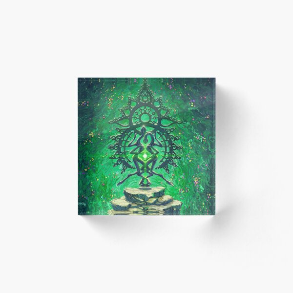 The Traveler's Shrine Acrylic Block