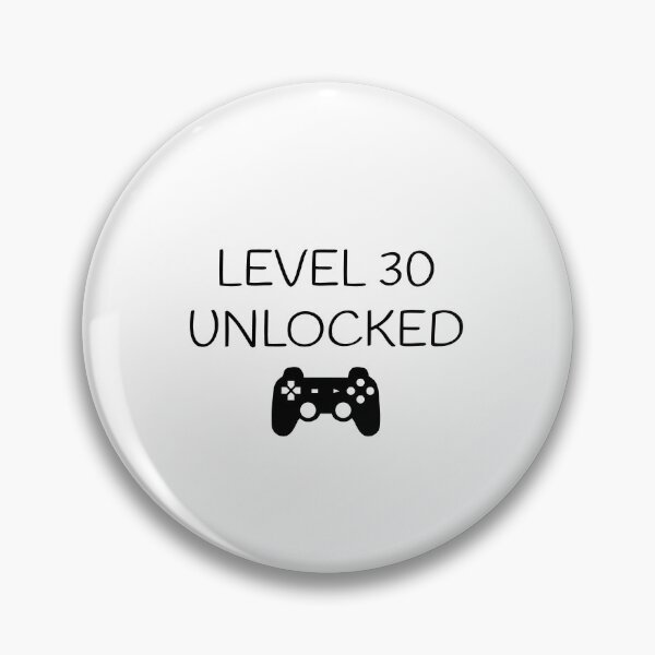 Artikelvorschau, Gamers 30. Geburtstag Level 30 Unlocked Slogan entworfen und verkauft von Minimalist Quotes and Sayings.