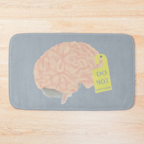 Item preview, Brain DO NOT DISTURB designed and sold by vanderValk-art.
