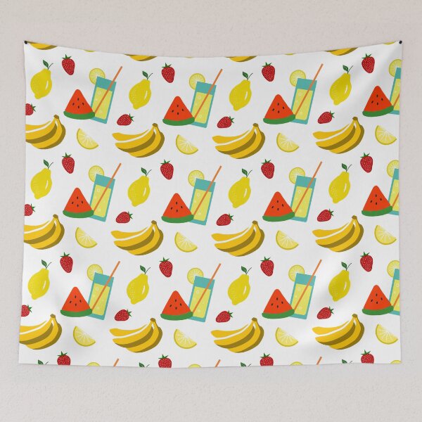 Item preview, Tropical Fruit Food Chef Beach Summer Nautical Vacation | Banana Watermelon Lemonade Strawberry Fruit | Pretty Face Masks Dust Masks  designed and sold by rdorsey8.