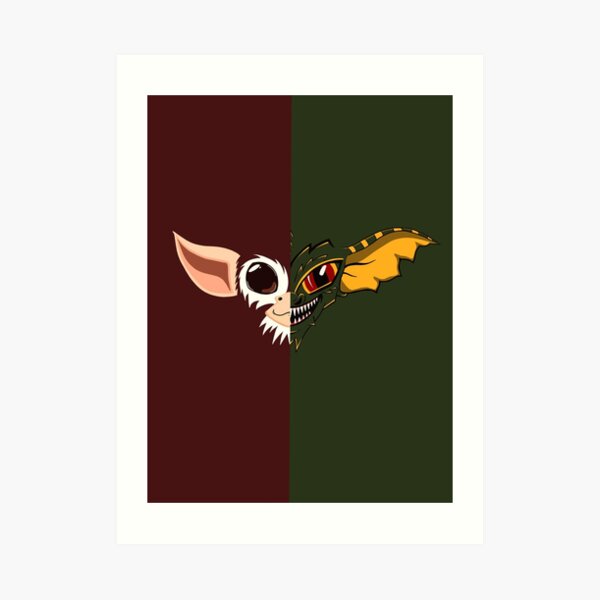 Gremlins Mashup Art Print