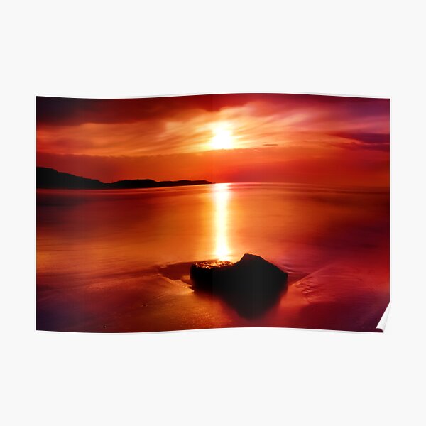 "Solitude At Sunrise" Poster