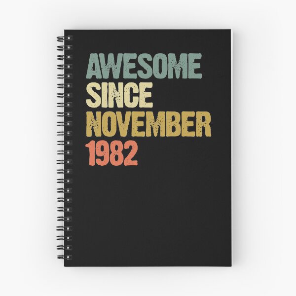 Item preview, Awesome Since November 1982 38th Birthday Gift designed and sold by vomaria.