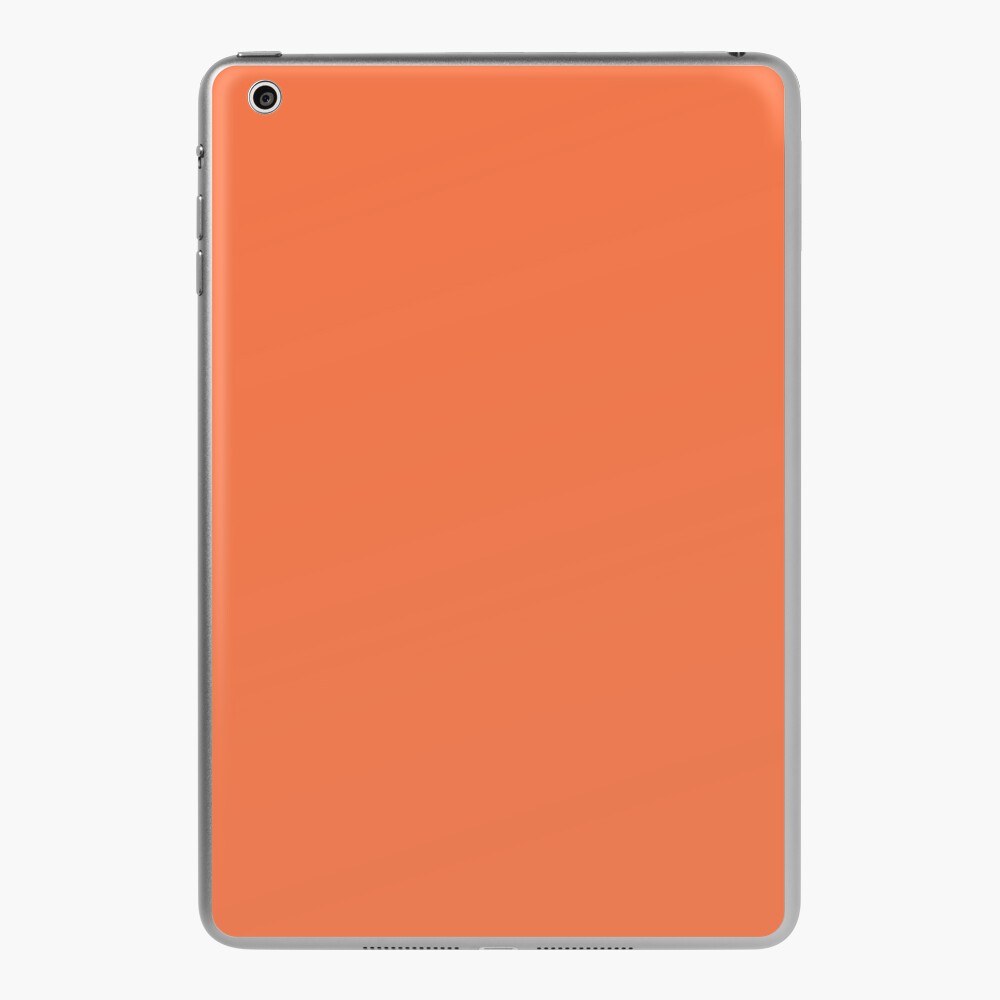 Tangerine Orange Pantone Simple Design | iPad Case & Skin