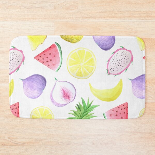 Item preview, Tropical Fruit Food Chef Beach Summer Nautical Vacation | Banana Watermelon Lemon Pineapple Fruit | Pretty Face Masks Dust Masks  designed and sold by rdorsey8.