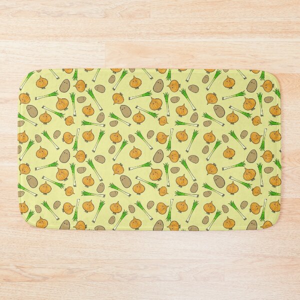 Item preview, VERY cute onion,leak and potato print!!! designed and sold by Jade1411.