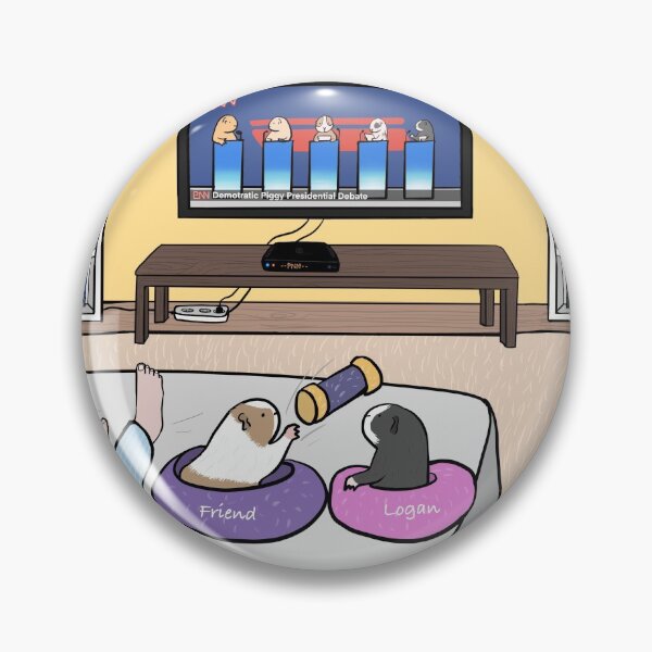 Item preview, Guinea pigs watching PNN designed and sold by mondesign26.