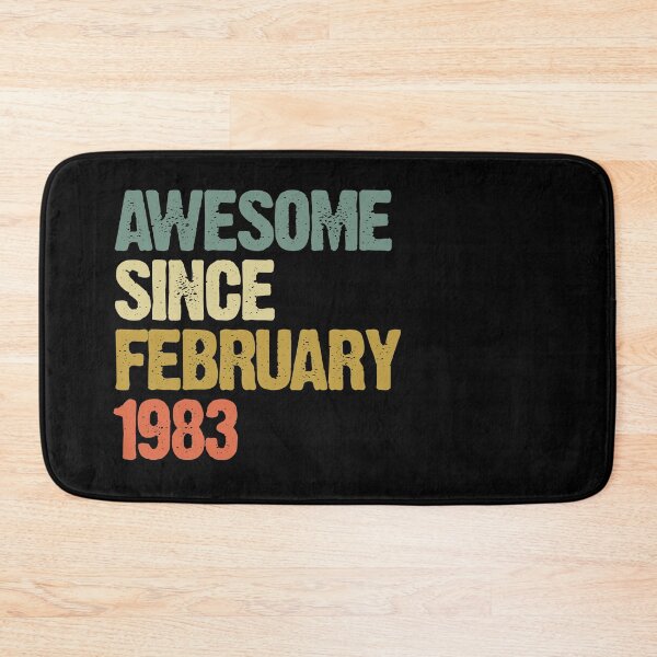 Item preview, Awesome Since February 1983 37th Birthday Gift designed and sold by vomaria.