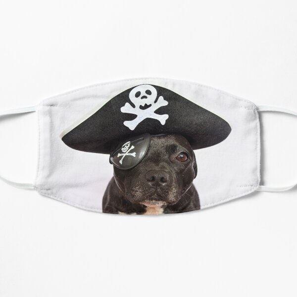 Pirate Dog! Flat Mask