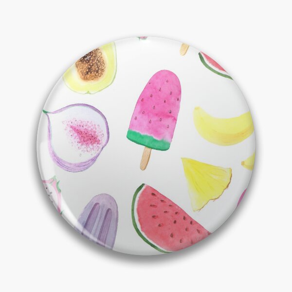 Item preview, Tropical Fruit Food Chef Beach Summer Nautical Vacation | Watermelon Popsicle Ice cream Fruit | Pretty Face Masks Dust Masks  designed and sold by rdorsey8.