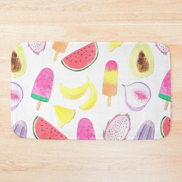 Item preview, Tropical Fruit Food Chef Beach Summer Nautical Vacation | Watermelon Popsicle Ice cream Fruit | Pretty Face Masks Dust Masks  designed and sold by rdorsey8.
